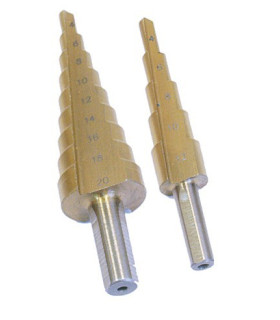 Lot 2 forets élargisseurs 4-12mm / 4-20mm