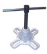 Extracteur de moyeux 4 branches