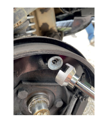 Outil compression garnitures de freins à tambour