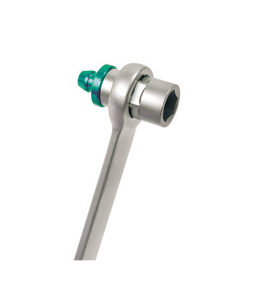 Clé pour purge de freins avec tuyau 8mm