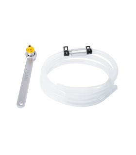 Clé pour purge de freins avec tuyau 10mm
