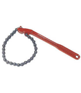 Clé à chaine démonte sphères lg 400 mm