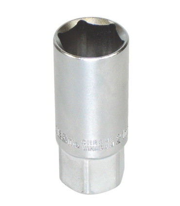 Douille bougie 6 pans carré 1/2 21mm