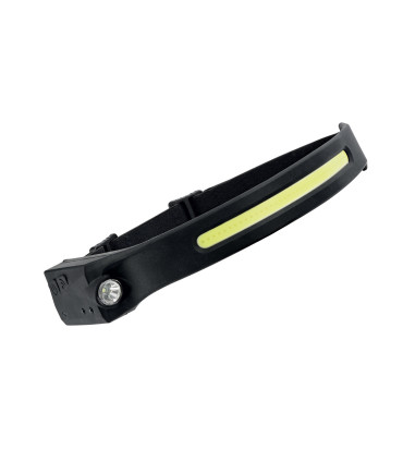 Lampe frontale LED rechargeable éclairage 230 degrés 350 lumens