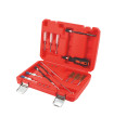Coffret de nettoyage siège et compartiment d'injecteur 19 pièces