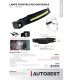 Lampe frontale LED rechargeable éclairage 230 degrés 350 lumens