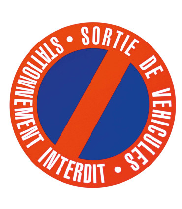 Disque stationnement interdit