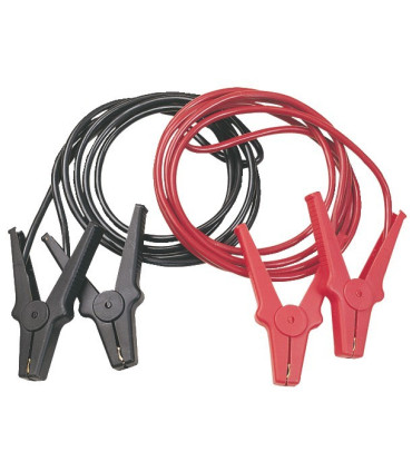 Câbles démarrage 16mm2 lg 3m pinces isolées