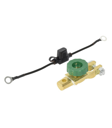 Coupe batterie antivol avec fusible 20A 12/24V