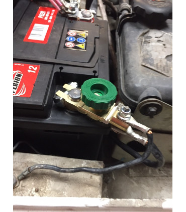Coupe batterie antivol avec fusible 20A 12/24V