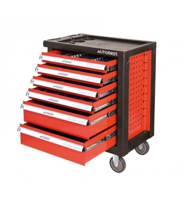 Servante pro 6 tiroirs complète 170 outils