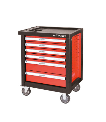 Servante pro 6 tiroirs complète 170 outils