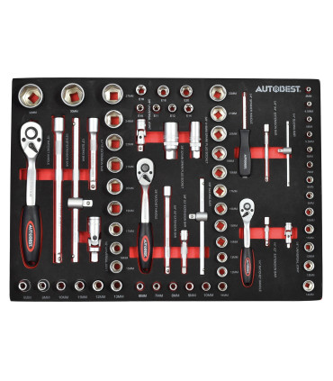 Servante pro 6 tiroirs complète 170 outils