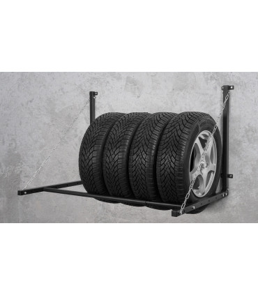 Support mural pour pneus
