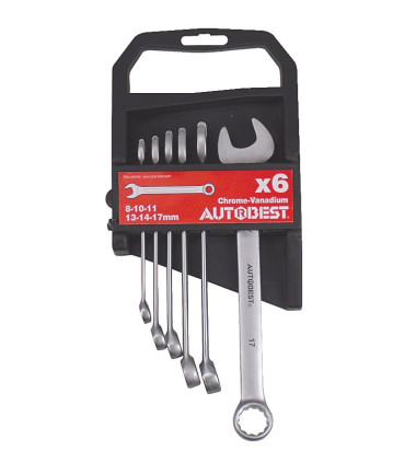 Jeu de 6 clés mixtes